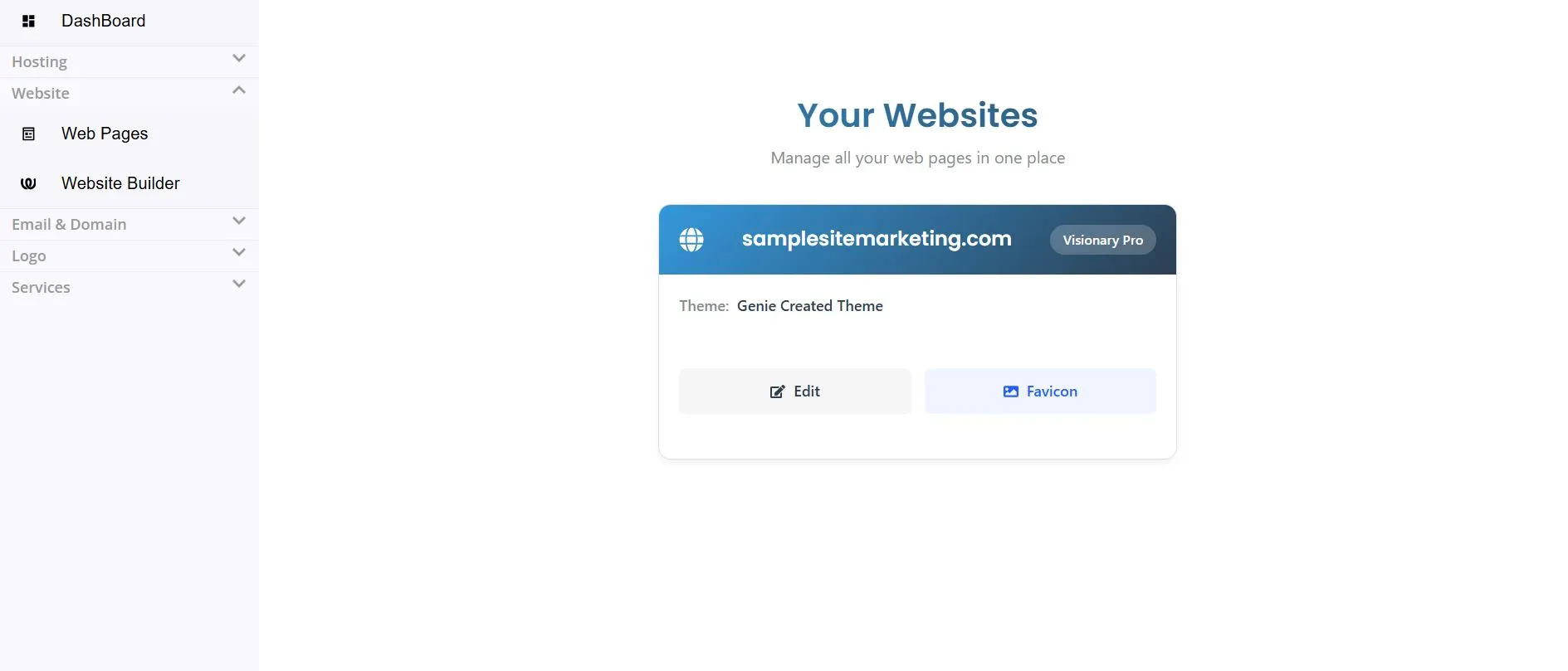 User Dashboard
