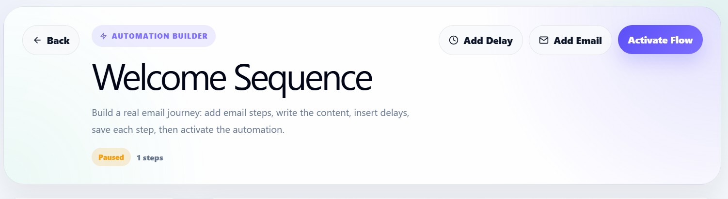 Add Email Step