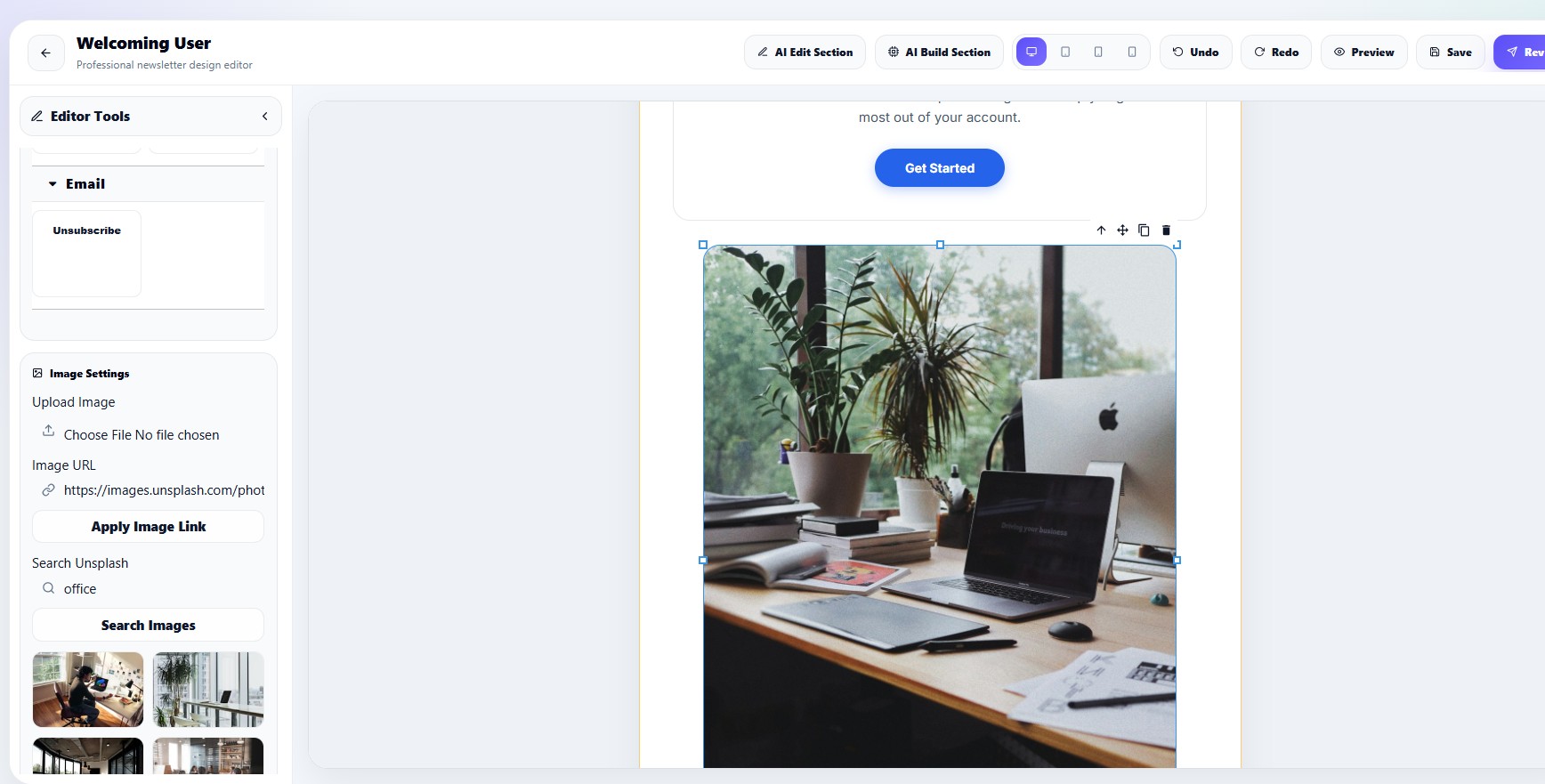 Unsplash Search