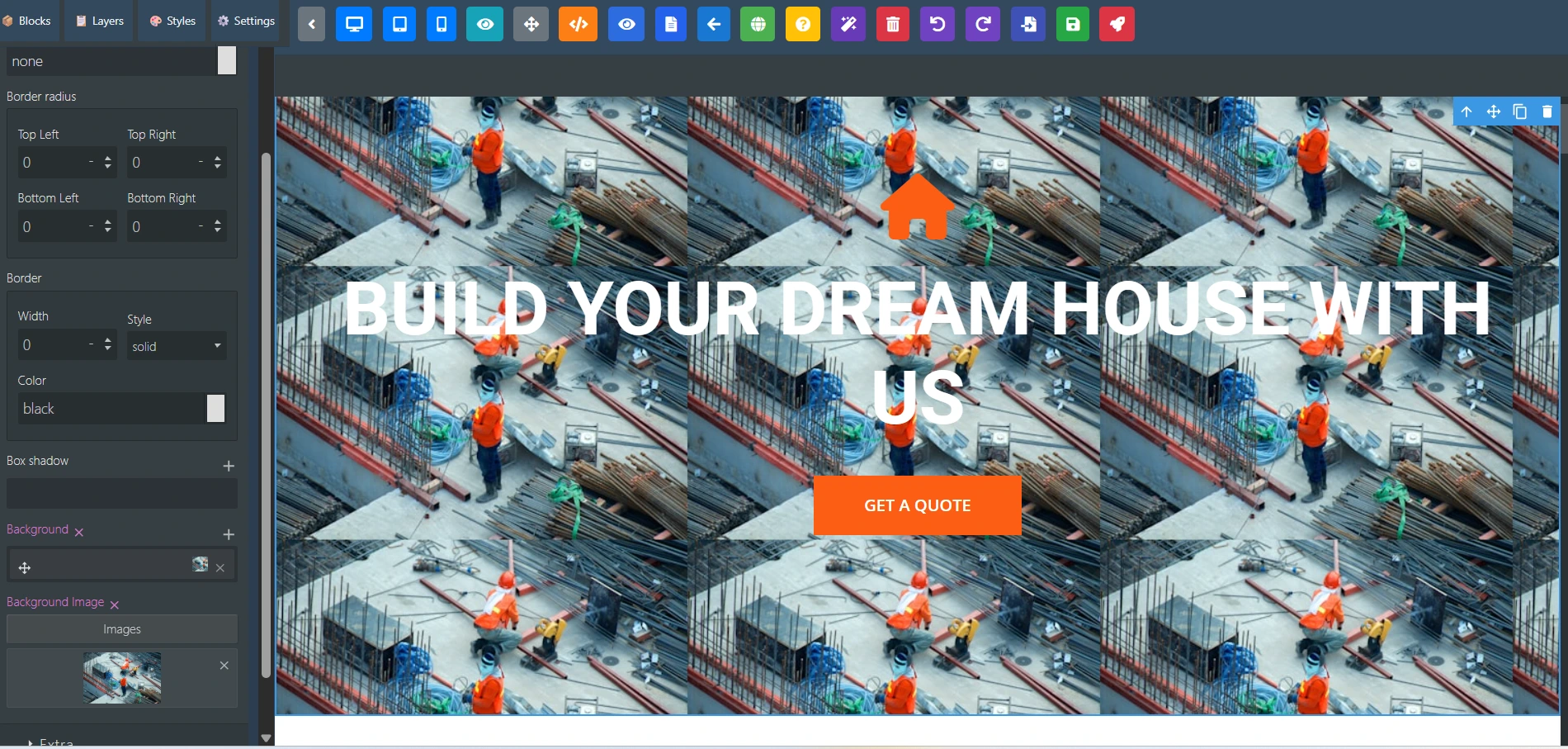 Change Background Image