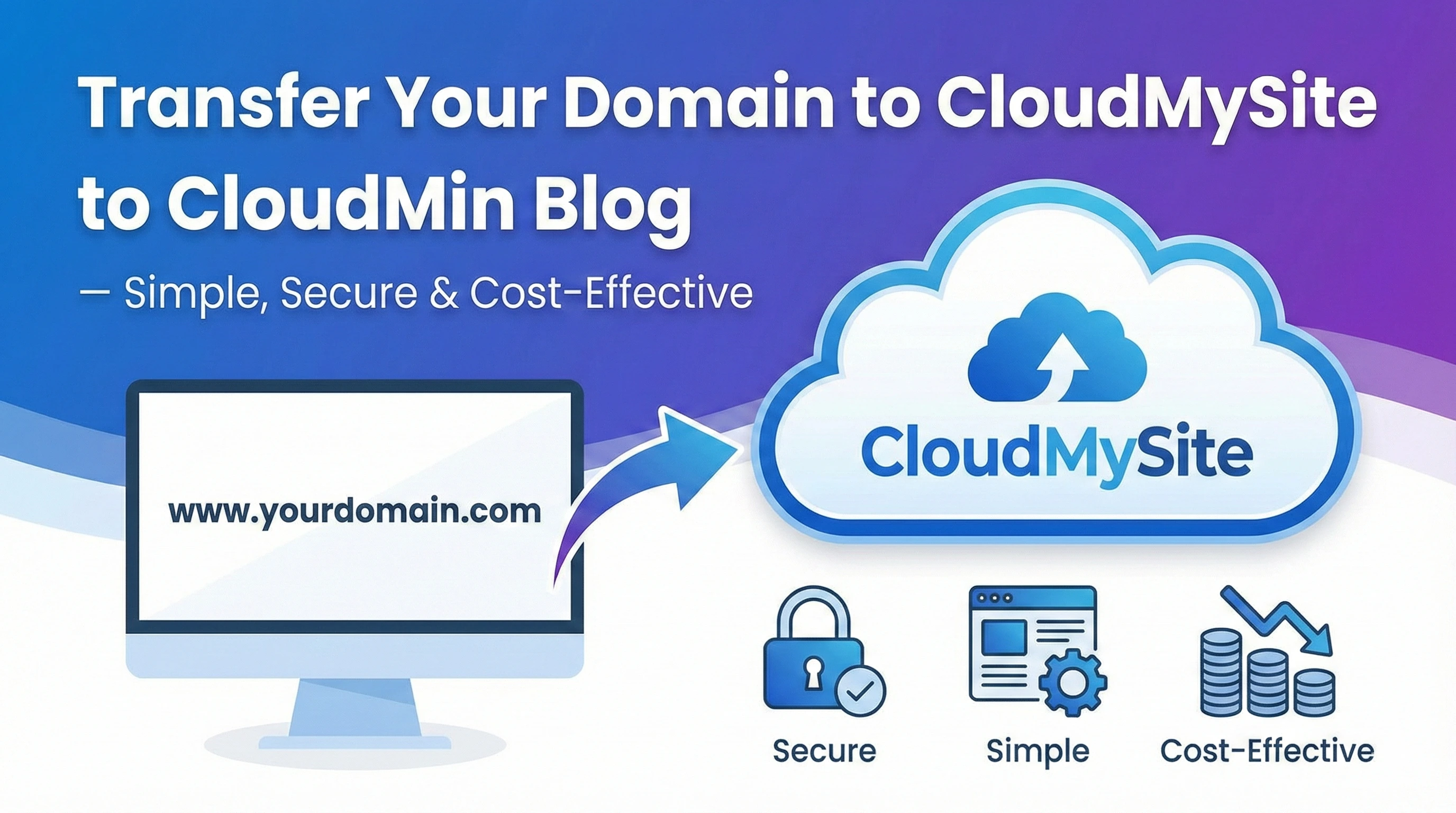 Transfer Your Domain to CloudMySite — Simple, Secure & Cost-Effective