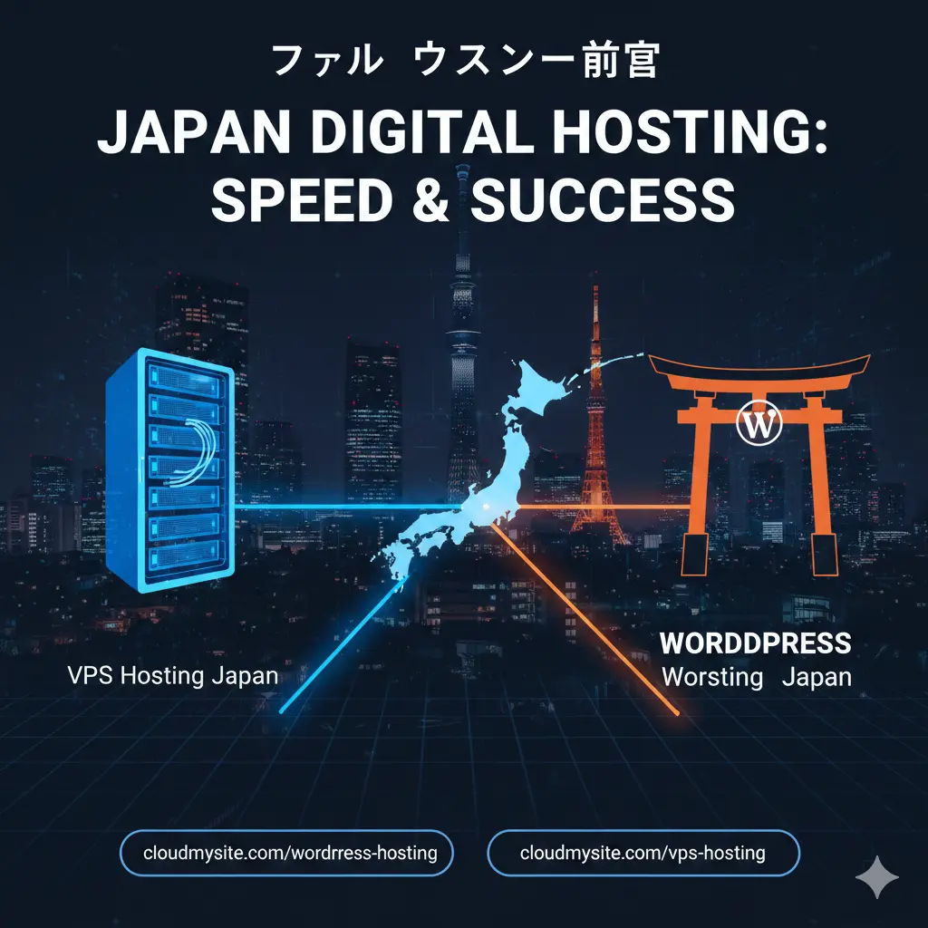 Web Hosting in Japan – WordPress & VPS Solutions for High-Performance Websites