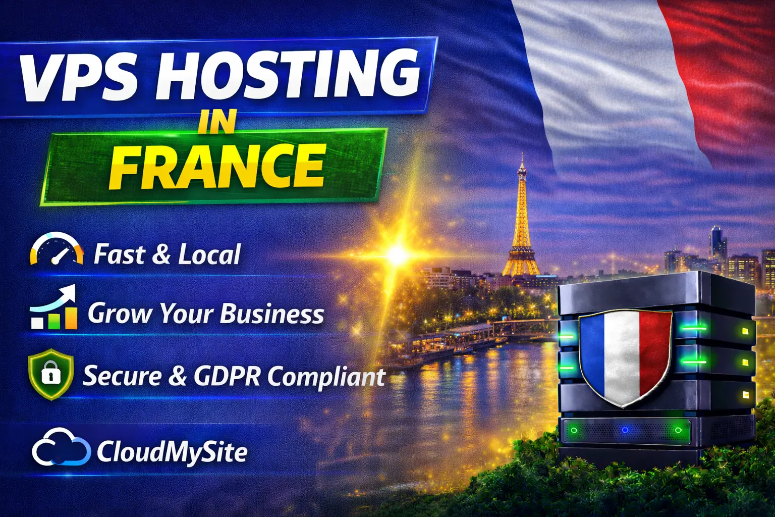 Why VPS Hosting in France Is the Smart Choice for European Businesses