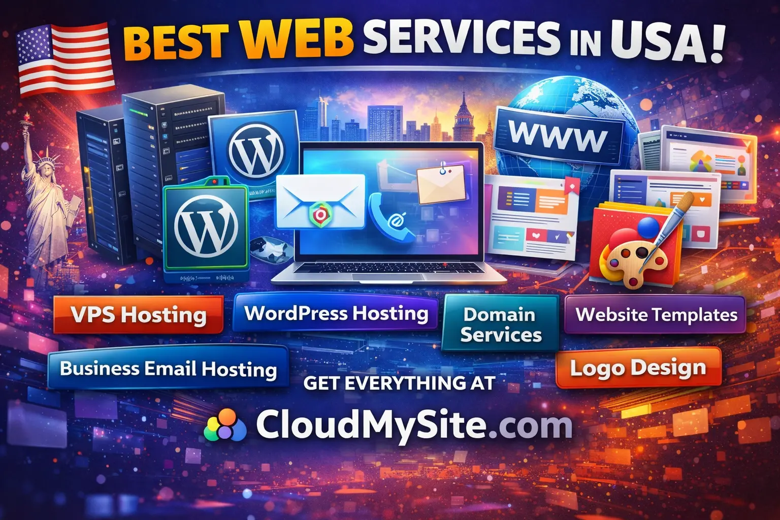 Complete Web Solutions Guide – Best Hosting & Web Services in USA (2025)